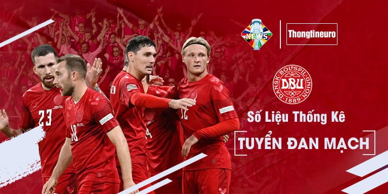 Số liệu thống kê tuyển Đan Mạch