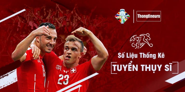 Số liệu thống kê tuyển Thụy Sĩ