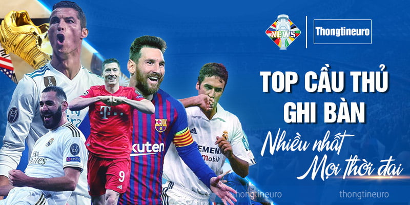 Top cầu thủ ghi bàn nhiều nhất mọi thời đại: CR7 số 1