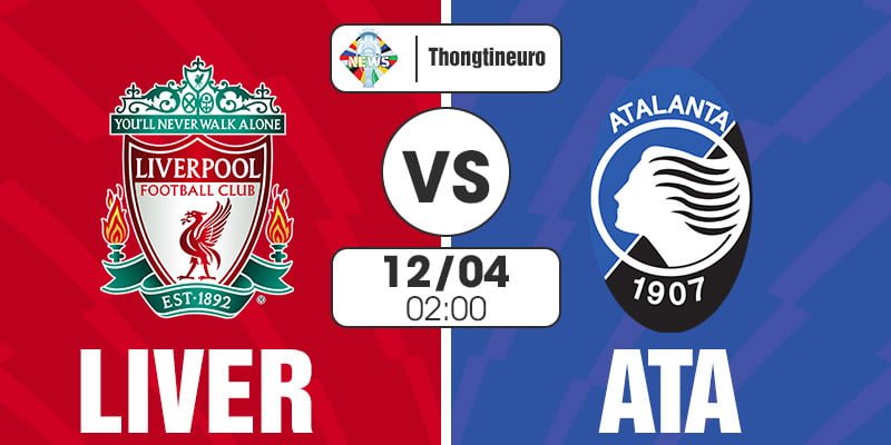 Nhận định Cúp C2: Liverpool vs Atalanta 02h00 ngày 12/04