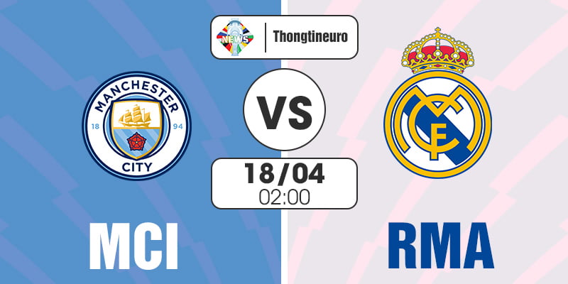 Nhận định Man City vs Real Madrid 02h00 ngày 18/04/2024