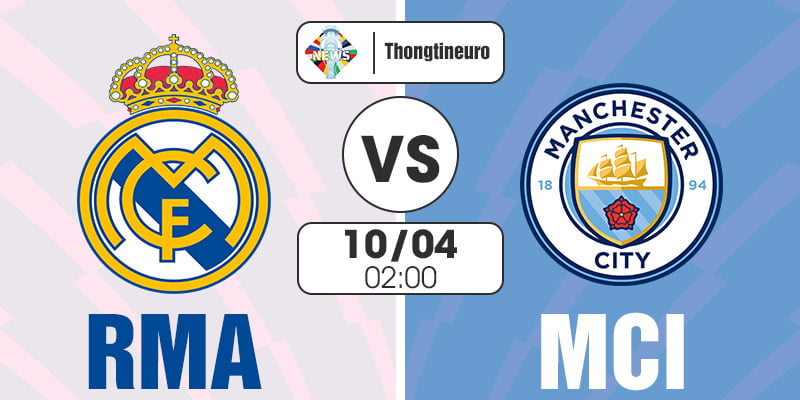 Nhận định Real Madrid vs Man City 02h00 ngày 10/04 tứ kết C1